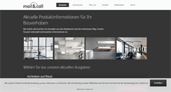 Desktop Screenshot of mailandcall.de